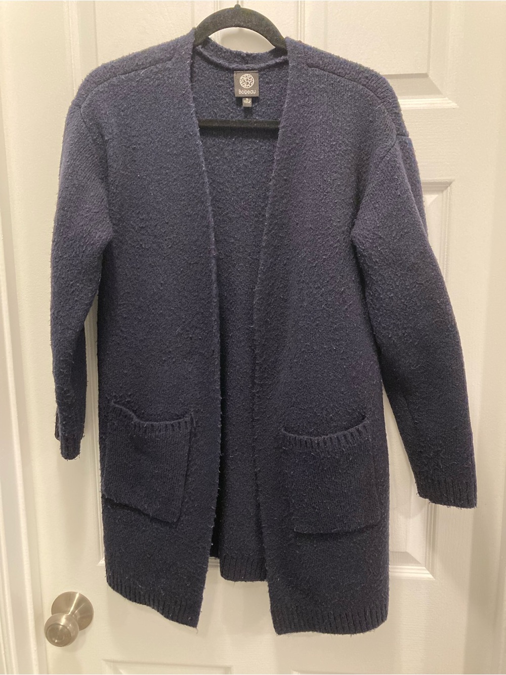 Bobeau Thick Fuzzy Cardigan